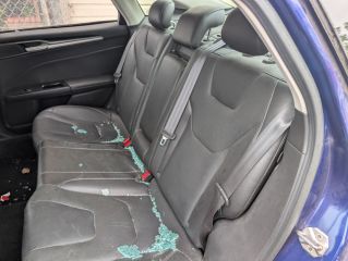 2013 Ford Fusion Titanium - Interior Rear Seat Image